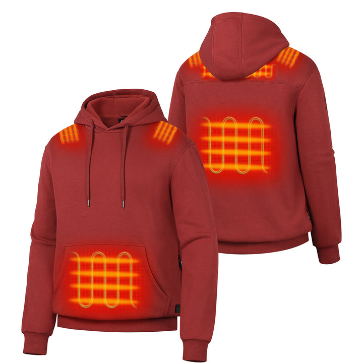 Unisex Heated Pullover Hoodie - product image 35