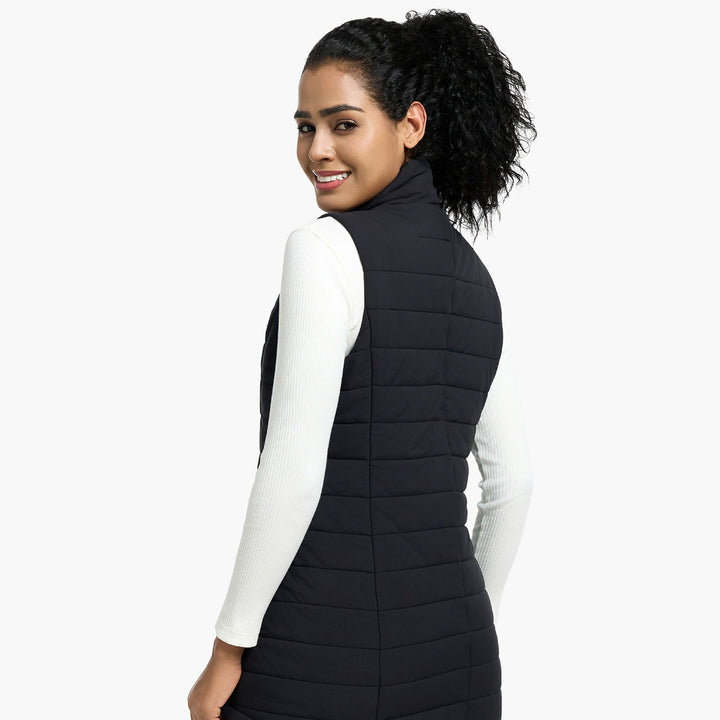 Women's Heated Long Puffer Vest - product image 12