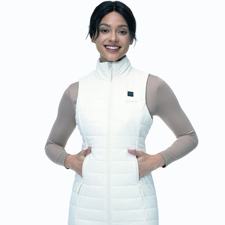 Women's Heated Long Puffer Vest - product image 27