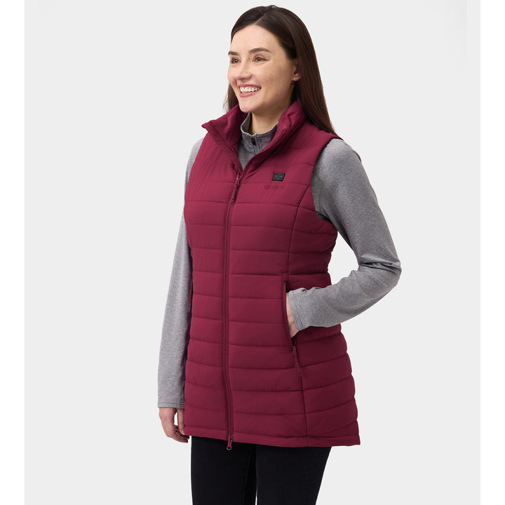 Women's Heated Long Puffer Vest - product image 46