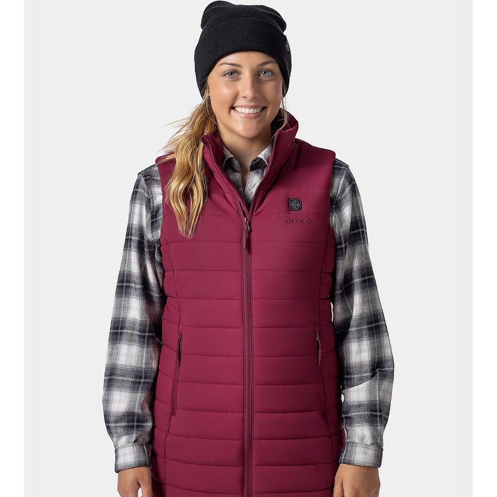 Women's Heated Long Puffer Vest - product image 59
