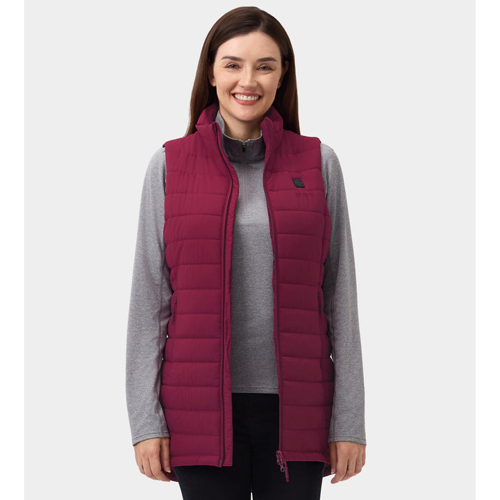 Women's Heated Long Puffer Vest - product image 62