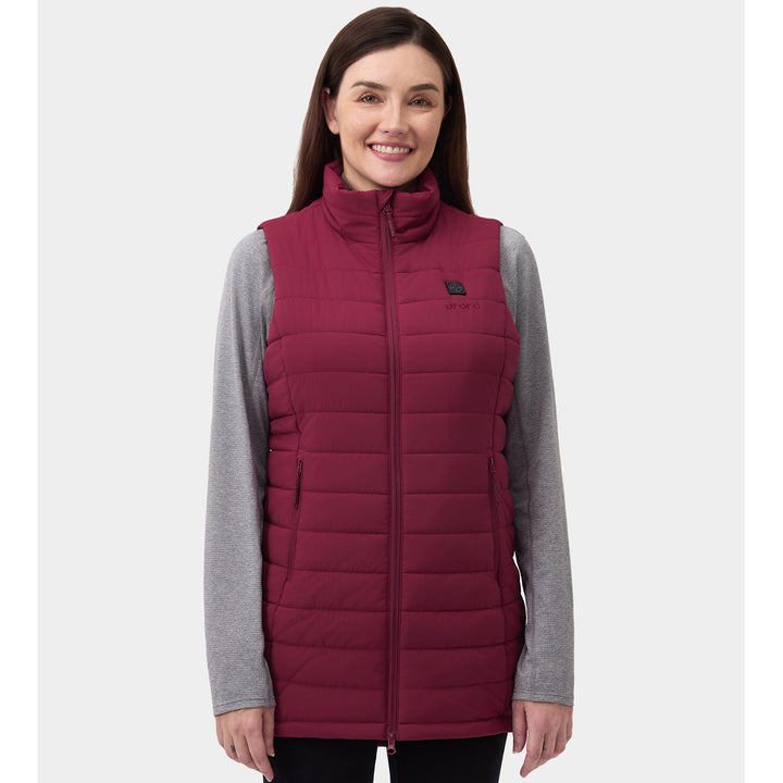 Women's Heated Long Puffer Vest - product image 47