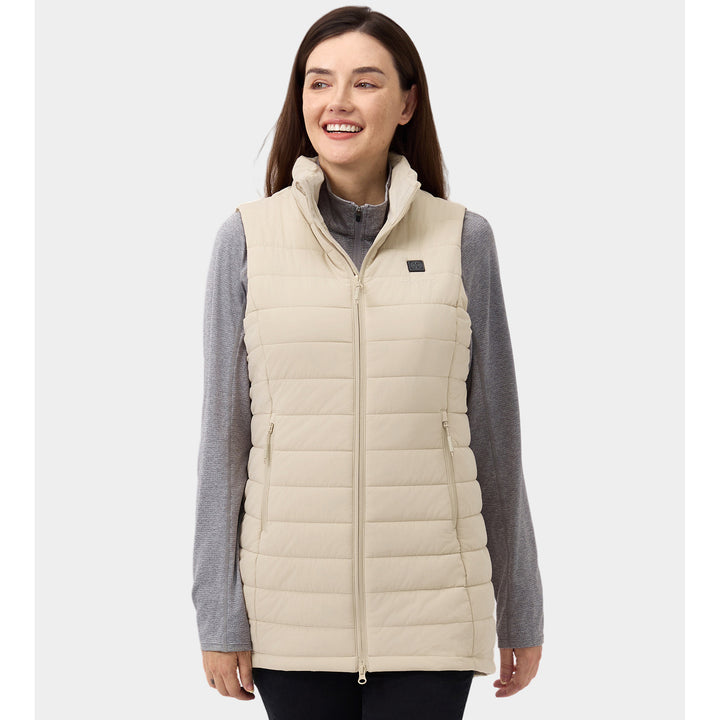 Women's Heated Long Puffer Vest - product image 65