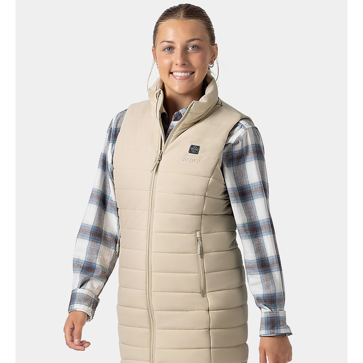 Women's Heated Long Puffer Vest - product image 80