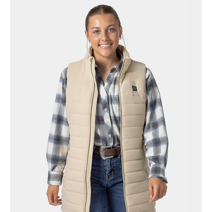 Women's Heated Long Puffer Vest - product image 81
