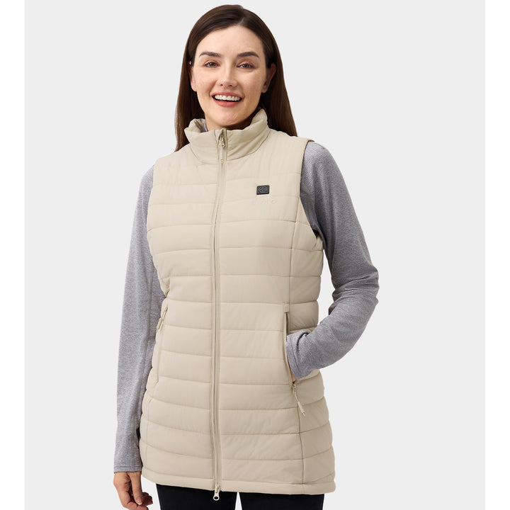 Women's Heated Long Puffer Vest - product image 66