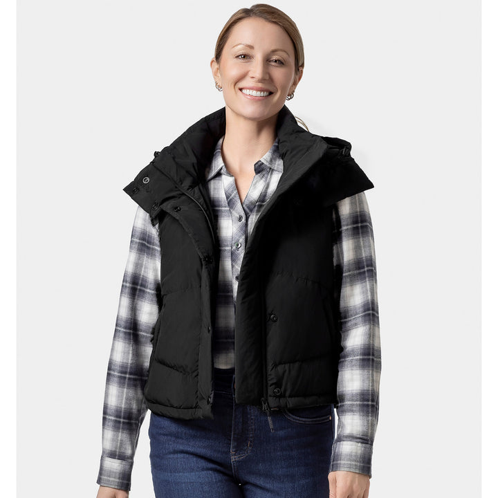 Women's Heated Hooded Down Vest - product image 38