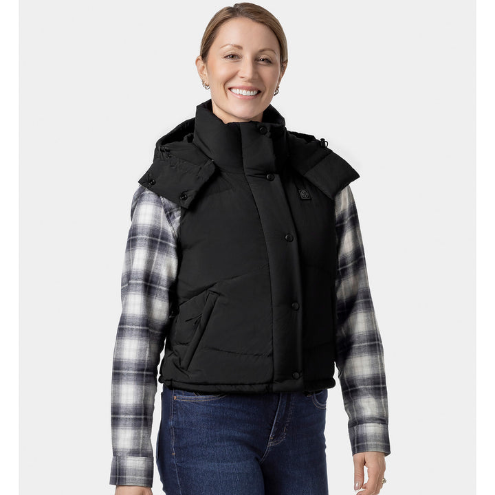 Women's Heated Hooded Down Vest - product image 40