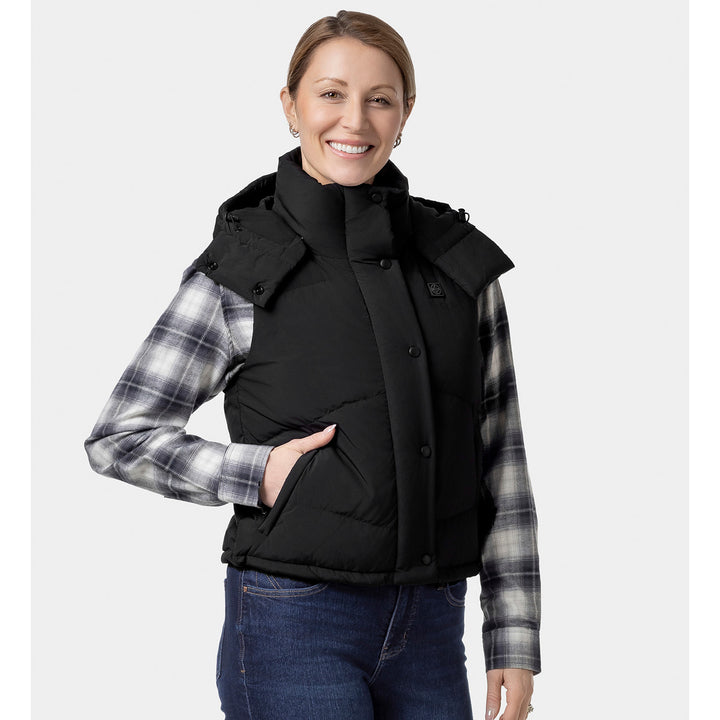 Women's Heated Hooded Down Vest - product image 41