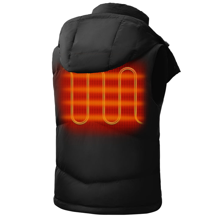 Women's Heated Hooded Down Vest - product image 29
