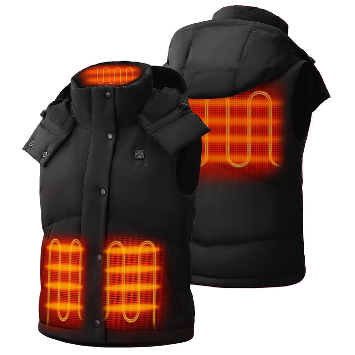 Women's Heated Hooded Down Vest - product image 30