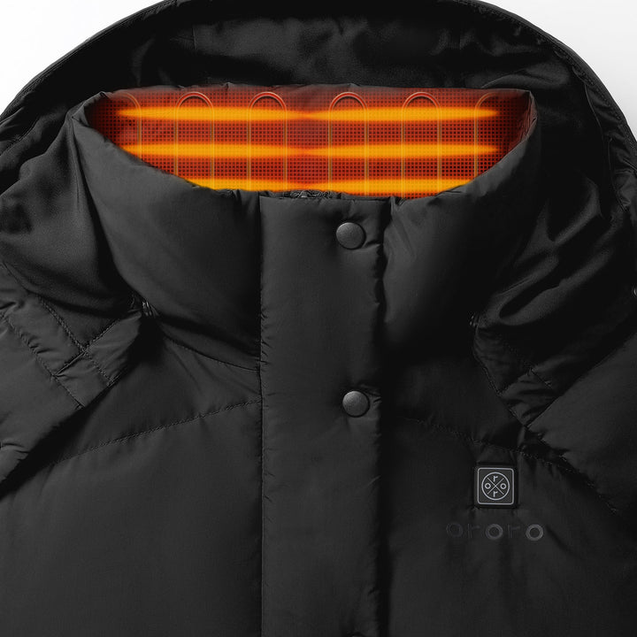 Women's Heated Hooded Down Vest - product image 33