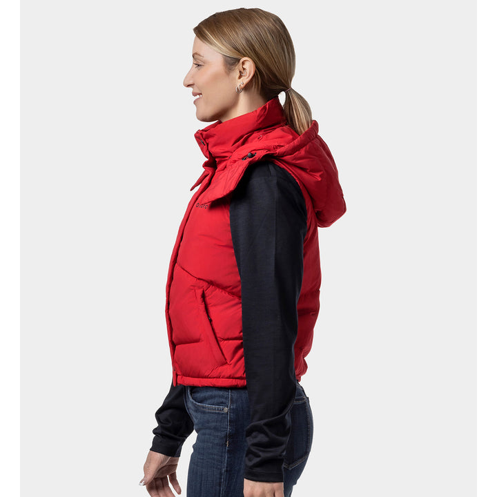 Women's Heated Hooded Down Vest - product image 24