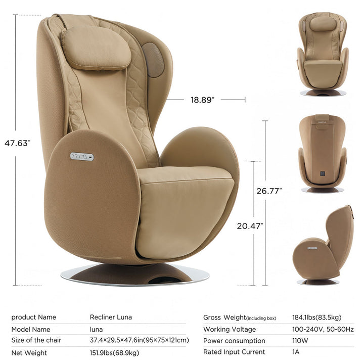 3D Zero Gravity Heated Full Body Massage Chair