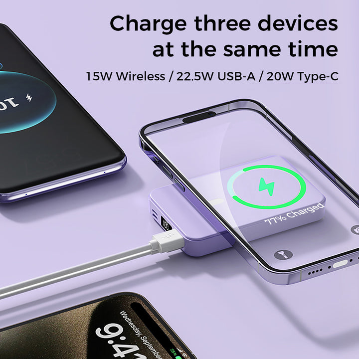 Power Bank with Foldable Stand