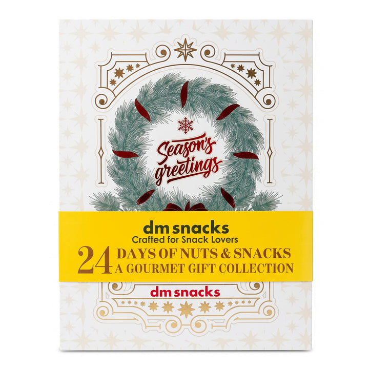 Damn, Man 24 Days of Gourmet Nuts and Snacks Advent Calendar