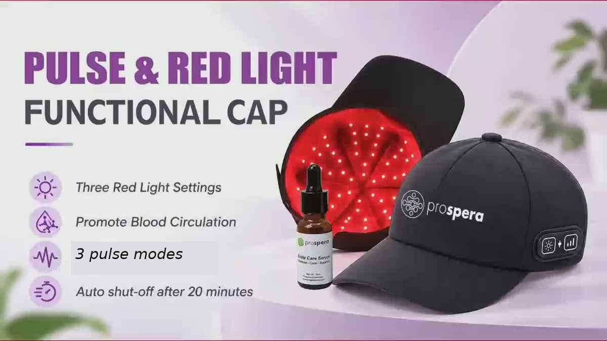 LED Red Light Hair Growth and Scalp Therapy Cap