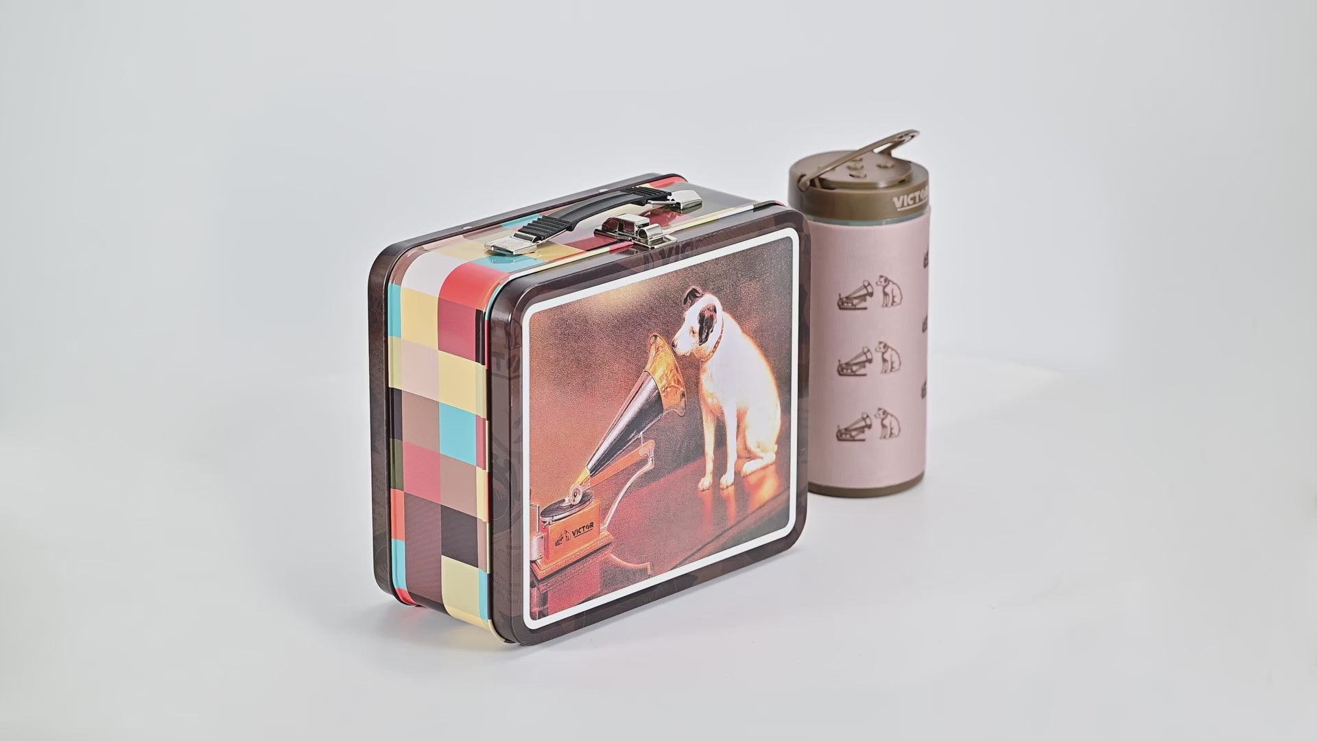 Bluetooth Speaker with Retro Lunchbox