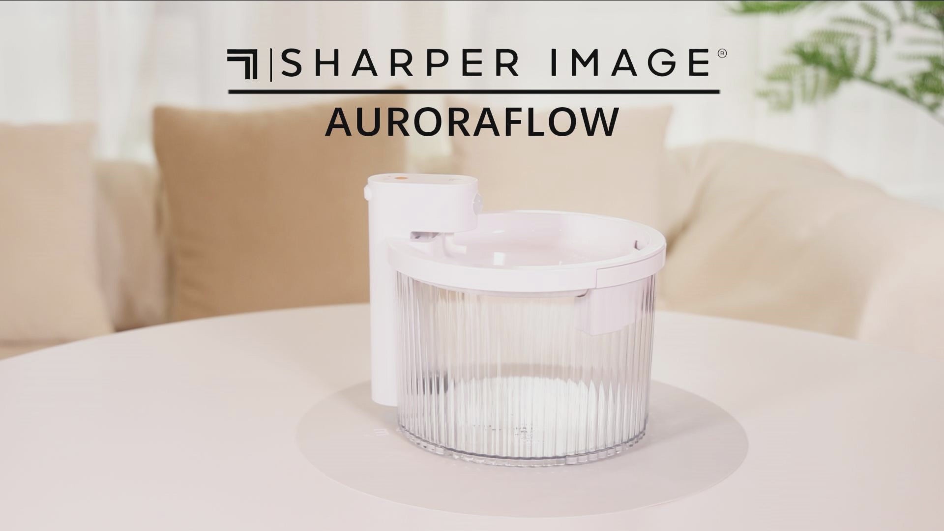 Wireless Smart Pet Water Fountain by Sharper Image