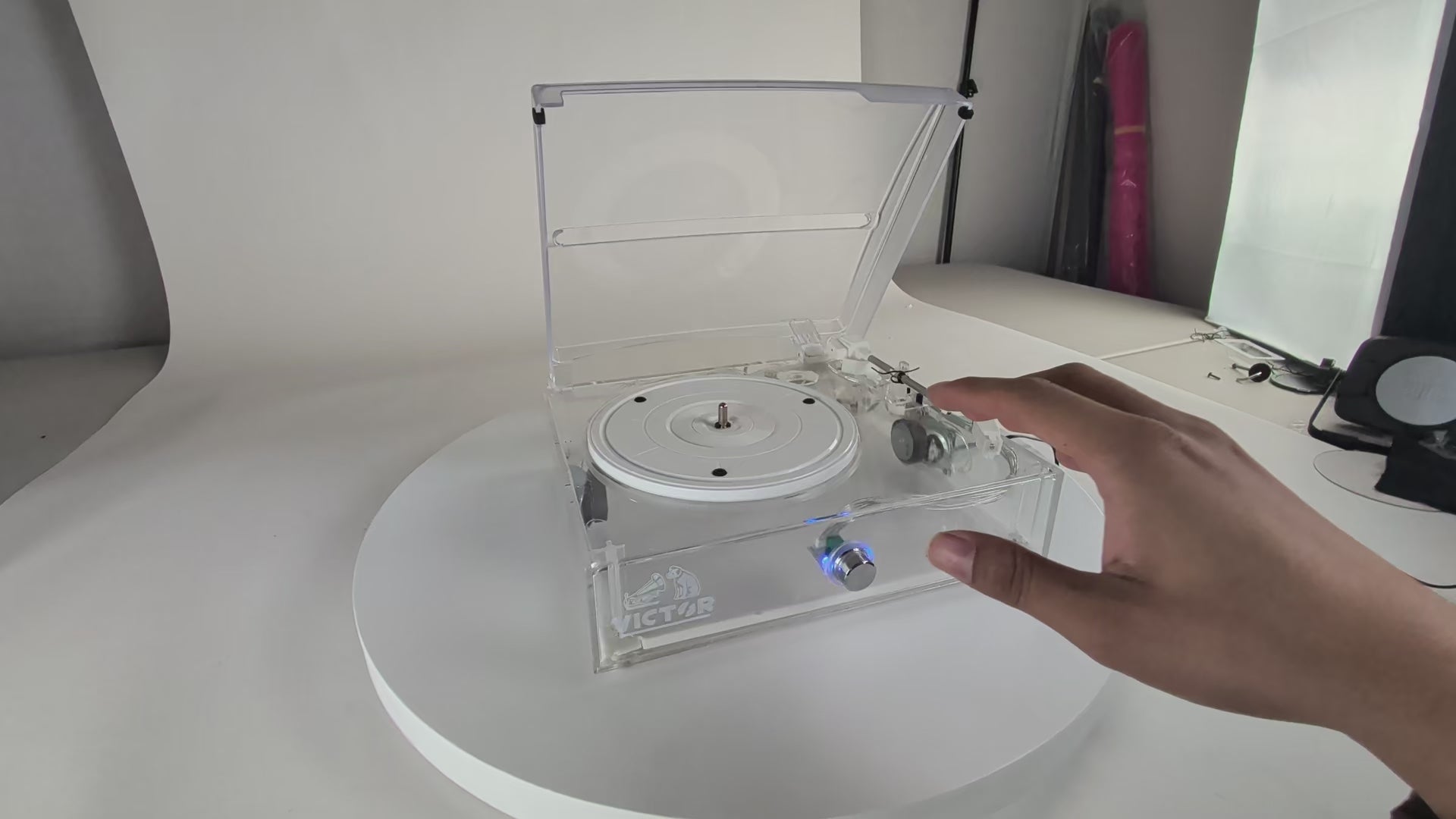 Transparent Turntable